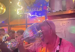Doldwaze Maskerdag zeer geslaagd
