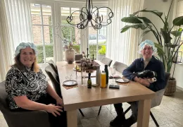 Geheel verzorgd ontbijt aan huis