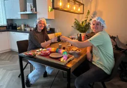 Geheel verzorgd ontbijt aan huis