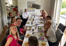 Koningsmaal bij de Prins en Prinses