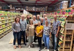 Rondleiding Florex weer succes!