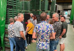 Rondleiding Florex weer succes!