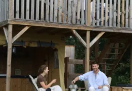 Weekend camping in Frankrijk