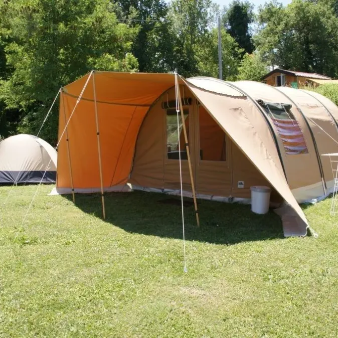 1 week in een  Karsten tent voor 4 personen bij in Italië.