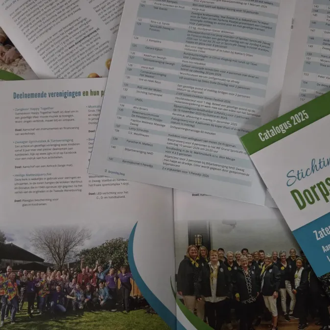 Catalogussen zijn gereed!