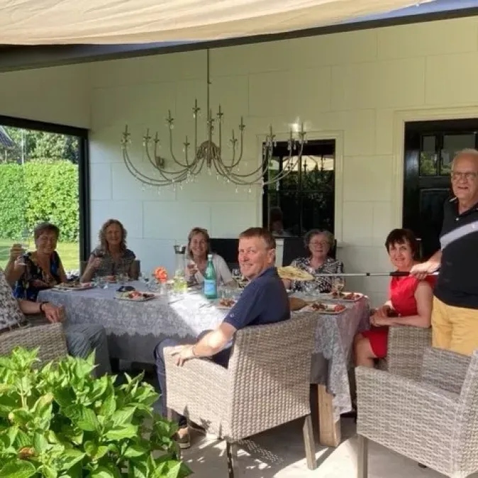 Italiaans diner in Zwaag