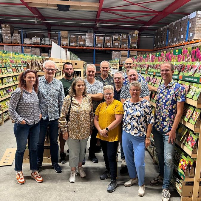 Rondleiding Florex weer succes!